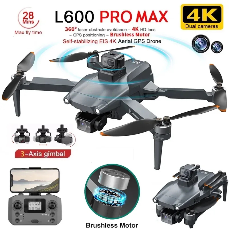 L600 PRO MAX GPS Drone Profess - Drone Gps Mount recension och pris